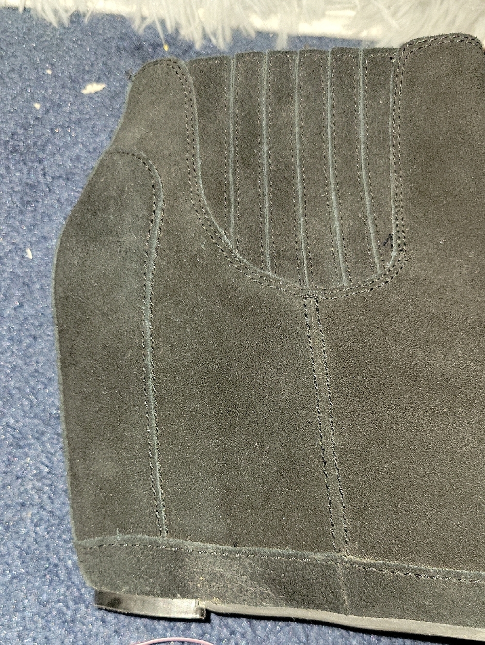 Black Wedge Booties - Picture 10 of 10